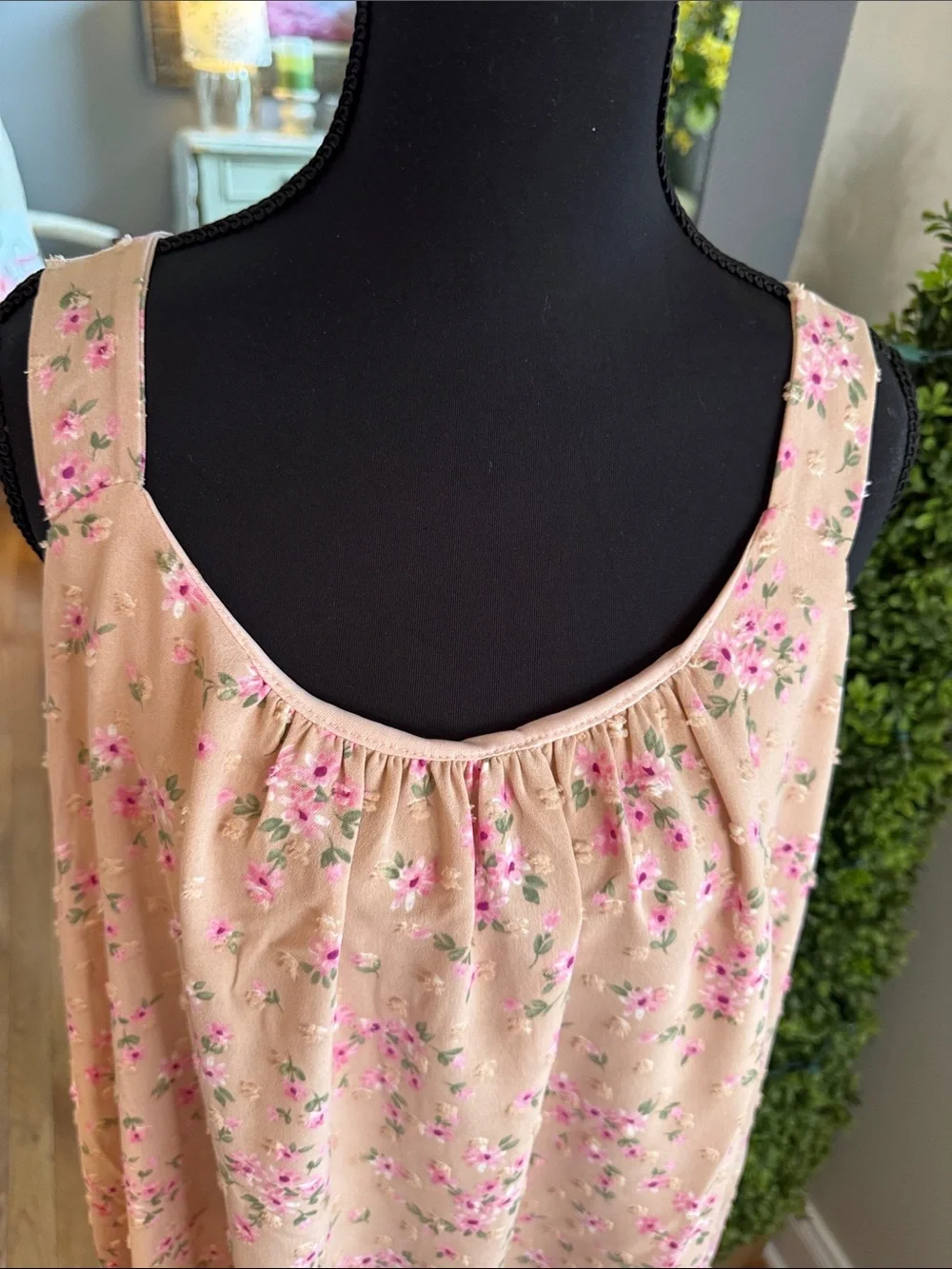 ANDRÉE BY UNIT Pink Floral Summer Dress Large - NWOT